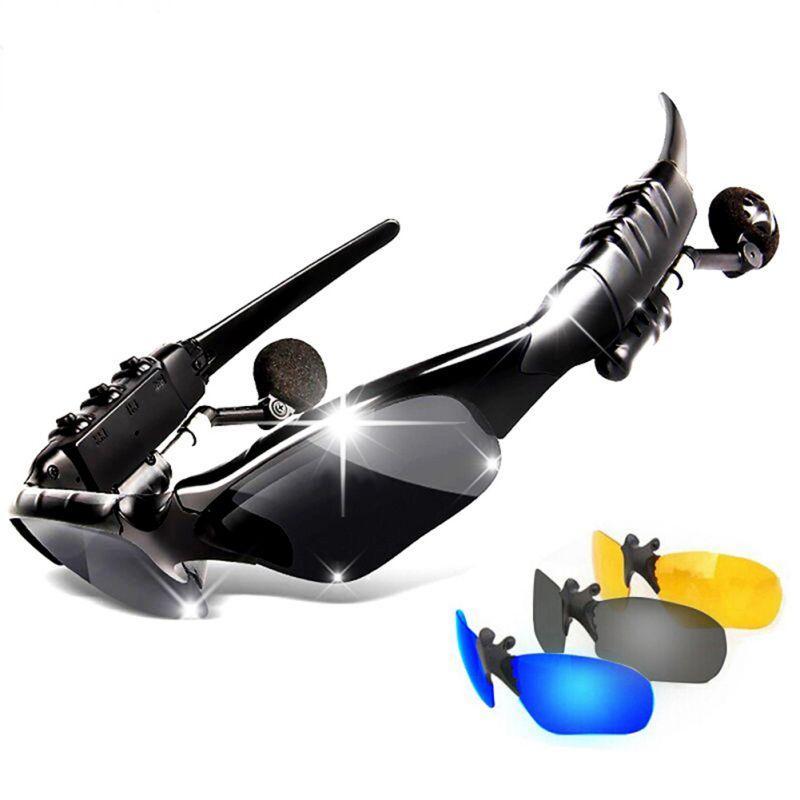 Wireless Bluetooth Sunglasses Stereo Headphones Digital Glasses for iPhone and Android Smartphones