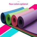 Yoga Mat Workout Elastic Non-slip Fitness Gymnastics Mats Bag Carrier