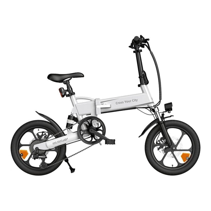 ADO A16XE Light Weight Folding Electric Bike Battery Life Up to 43 Miles