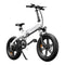 ADO A20F+ 20 Inches Fat Tire Folding Electric Bike Battery Life Up to 40 Miles