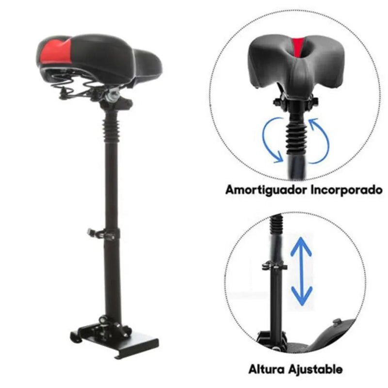 Electric Scooter Seat Saddle, Width Adjustable, for AOVO M365 pro/ Xiaomi M365 pro 1:1 eScooter / iScooter i9 series