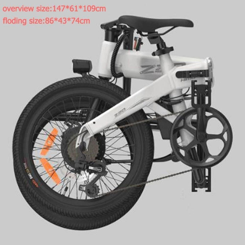 HIMO Z20 Foldable Electric Bicycle with 6-speed Transmission System