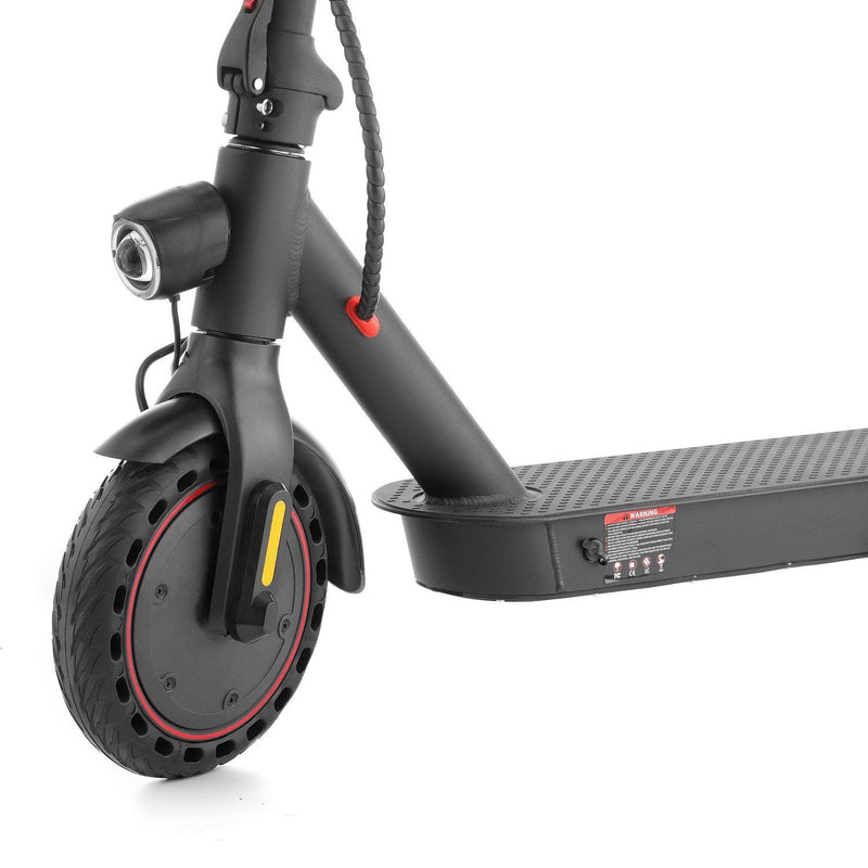 iScooter E9D 350W Electric E-Scooter Solid Tires with Double Shock Absorber, Battery Life Up to 25 KM