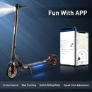 iScooter M5pro Electric Scooter, With Front and Rear Shock Absorber 350W Motor with App Battery life up to 40 km