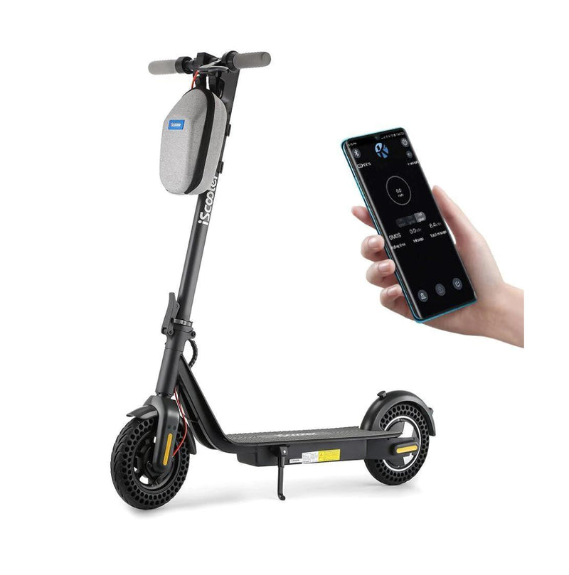 iScooter X10 electric scooter for adults, 500W brushless motor, Battery Life upto 45km