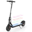 iScooter i8 500W Electric Scooter for Light Up Rides Max Speed 15.5 mph LED Dashboard