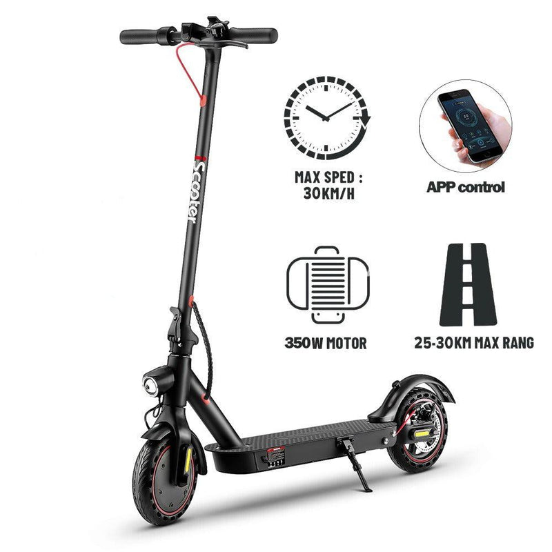 iScooter i9 foldable Electric Scooter with Seat, APP Control, Battery life 25km Long Range, 350W Motor Electric Scooters for Adults & Teens