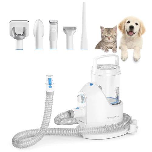 Neabot P2 Pro Dog Clipper with Pet Hair Vacuum Cleaner 5-in-1 Pet Grooming Kit